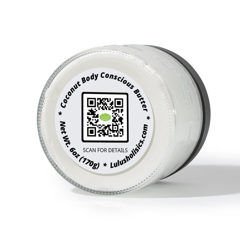 Lulu’s Holistics Coconut Whipped Body Butter – Deep Moisture & Soft Skin Lotion & Moisturizer