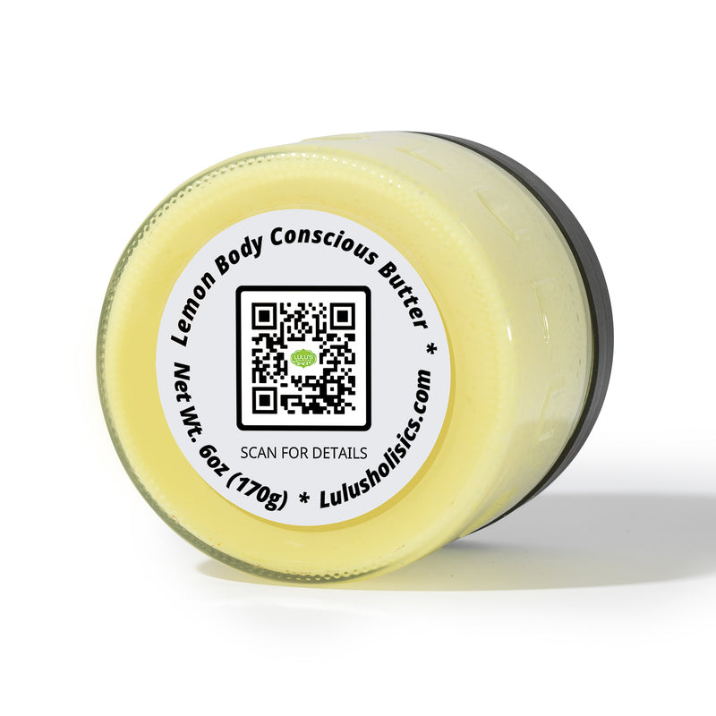 Lulu’s Holistics Lemon Turmeric Whipped Body Butter – Uneven Looking Skin Lotion & Moisturizer