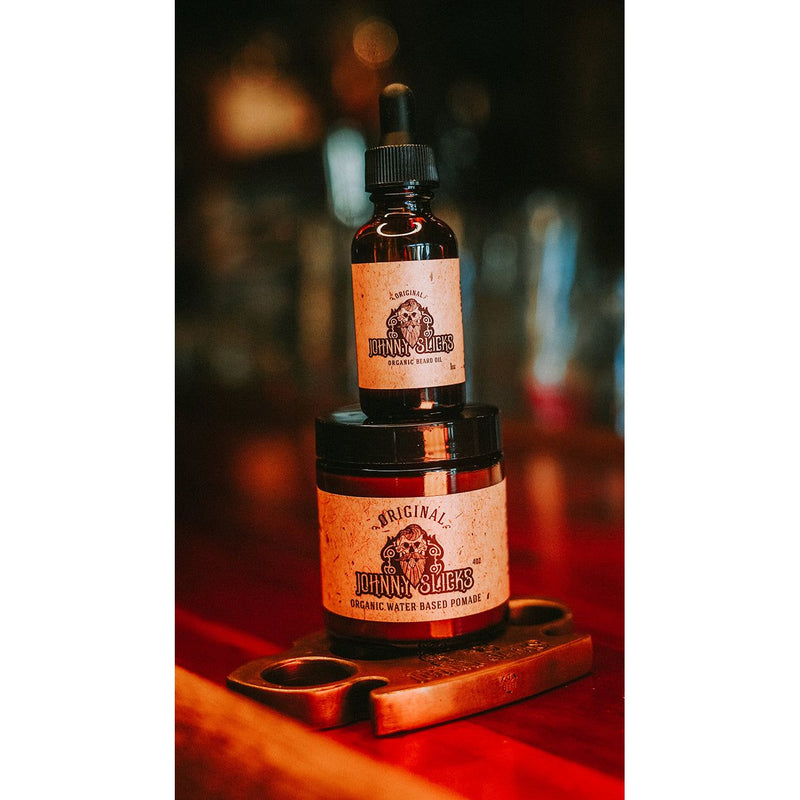 Johnny Slicks Beard Style Kit Pomade