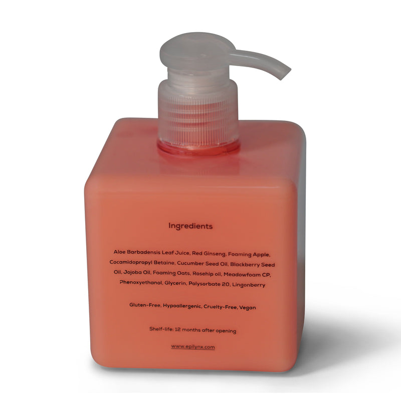 EpiLynx Gentle Hydrating Facial Cleanser – Aloe, Cucumber & Antioxidants (Nut-Free, Gluten-Free, Vegan) Face Cleanser