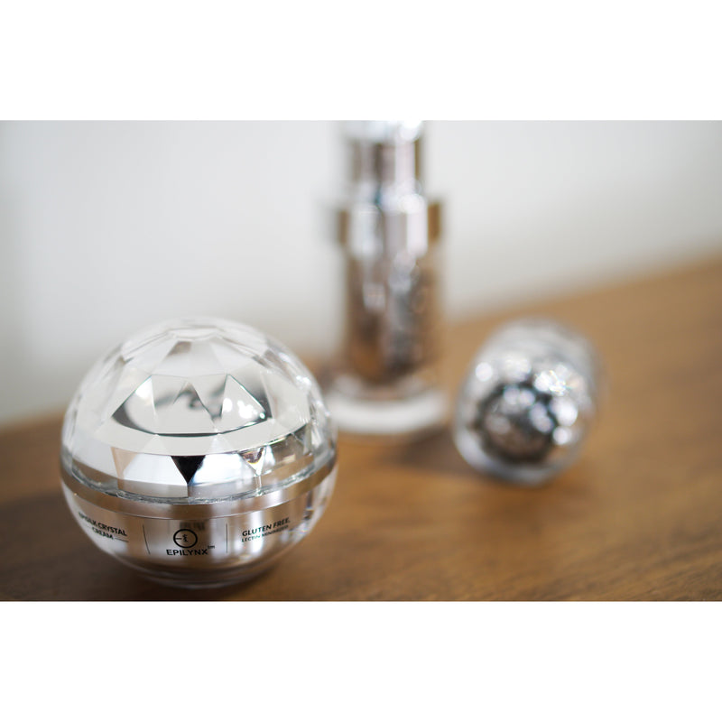 EpiLynx Wrinkle Smoothing Hydration Set for Sensitive Skin – Vegan, Gluten-Free 3-Piece Brightening & Firming Collection Face Creams