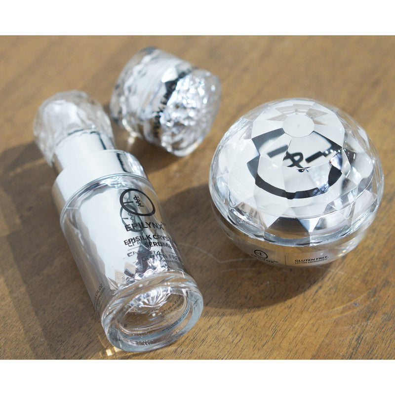 EpiLynx Wrinkle Smoothing Hydration Set for Sensitive Skin – Vegan, Gluten-Free 3-Piece Brightening & Firming Collection Face Creams