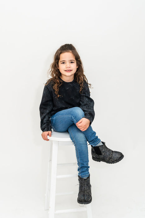 Onyx Acidwash Kids Sweatshirt