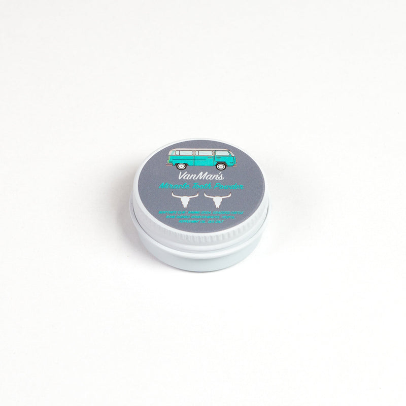 VanMan VanMan Tiny's Skincare White Smoke Mint-Bone Tooth Powder