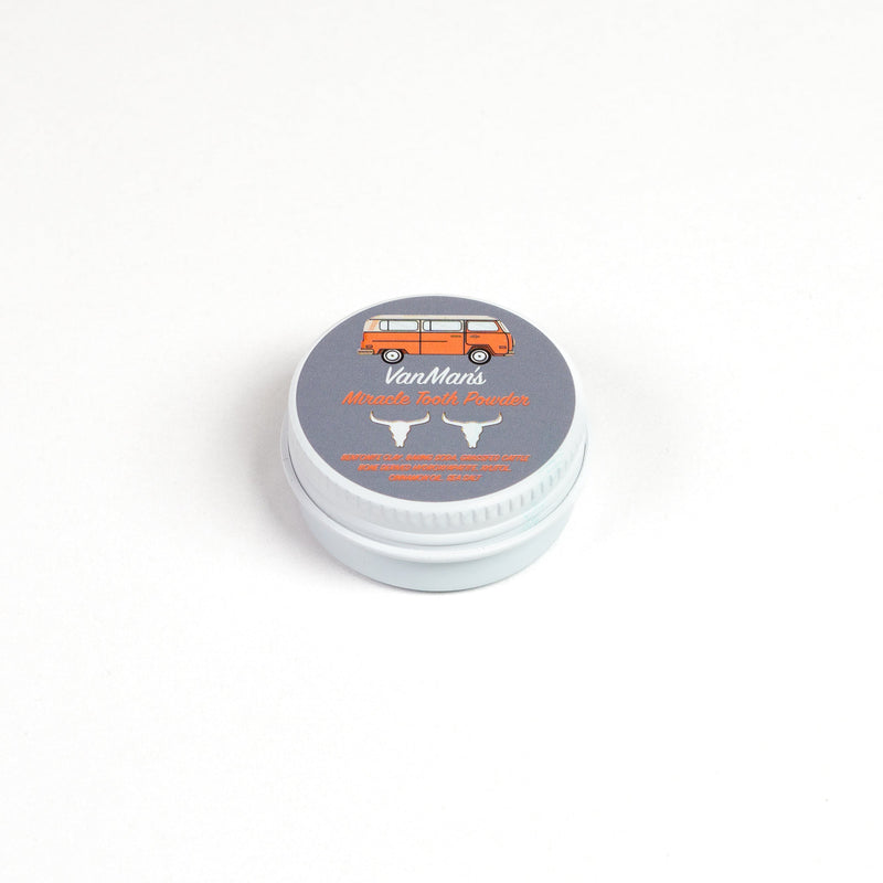 VanMan VanMan Tiny's Skincare White Smoke Cinna-Bone Tooth Powder