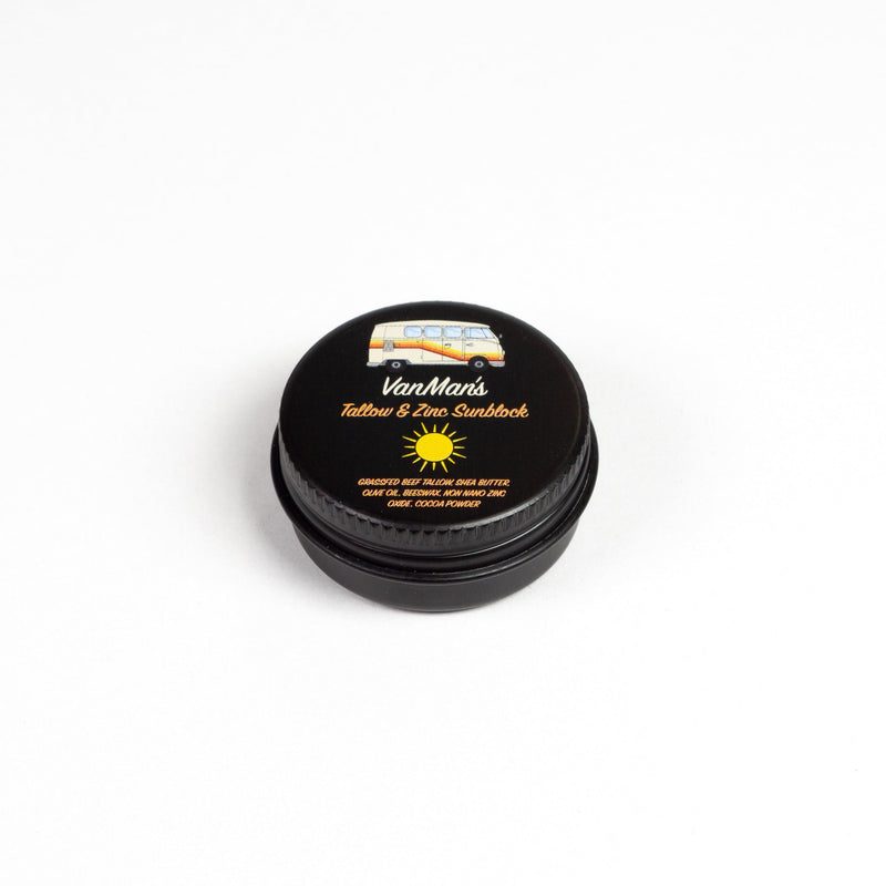 VanMan VanMan Tiny's Skincare White Smoke Tallow & Zinc Sunblock