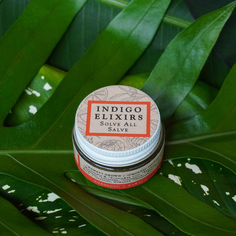 INDIGO ELIXIRS SOLVE ALL SALVE for Abrasions & Irritations Balm