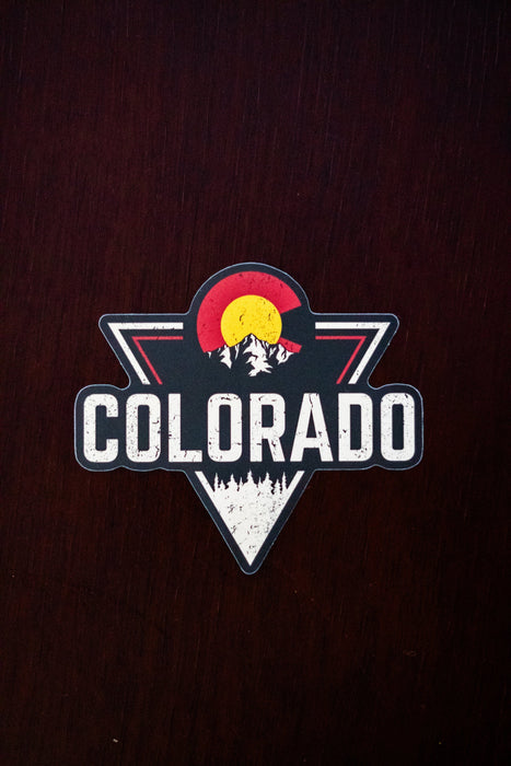 Colorado Triangle Sticker