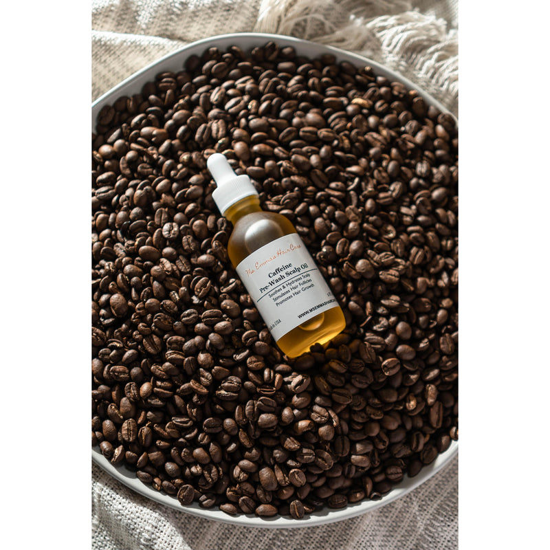 Ms. Emma's Hair Care 2 oz CAFFEINE PRE-WASH SCALP OIL