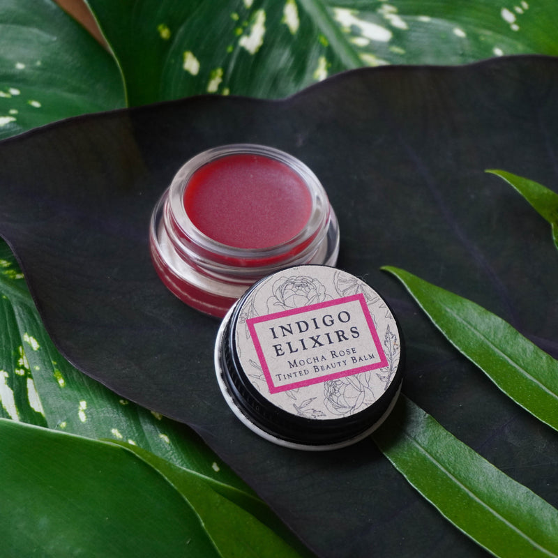 INDIGO ELIXIRS MOCHA ROSE Lip & Cheek Tint Lip Balm