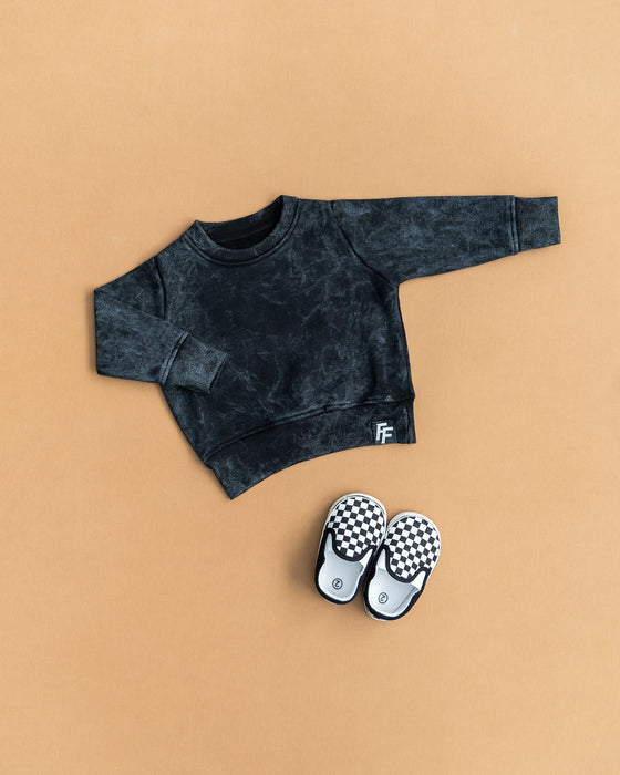 Onyx Acidwash Kids Sweatshirt