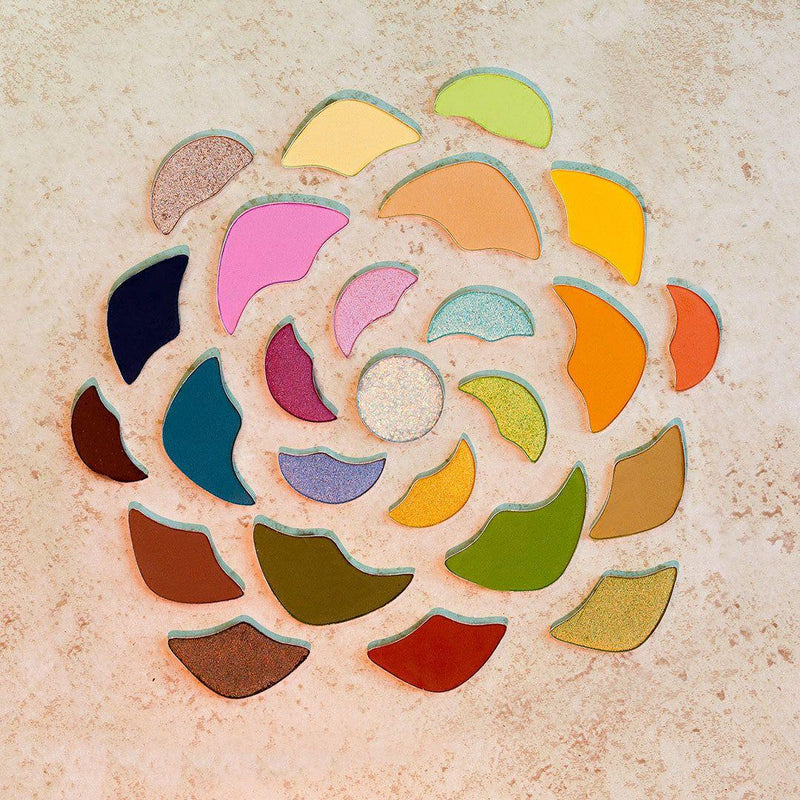 Profusion Cosmetics Desert Sage | 25-Shade Palette Makeup Brushes