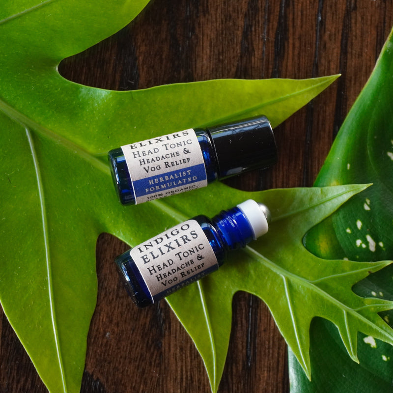 INDIGO ELIXIRS Head Tonic | for Headaches & Vog Aromatherapy