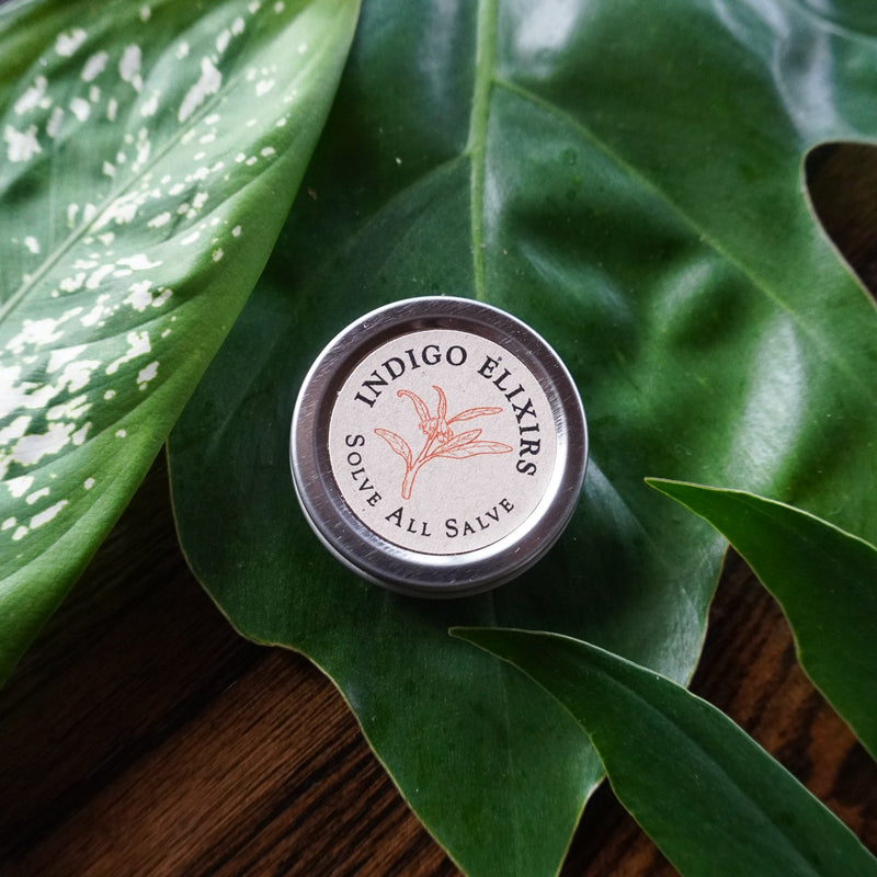 INDIGO ELIXIRS SOLVE ALL SALVE for Abrasions & Irritations Balm