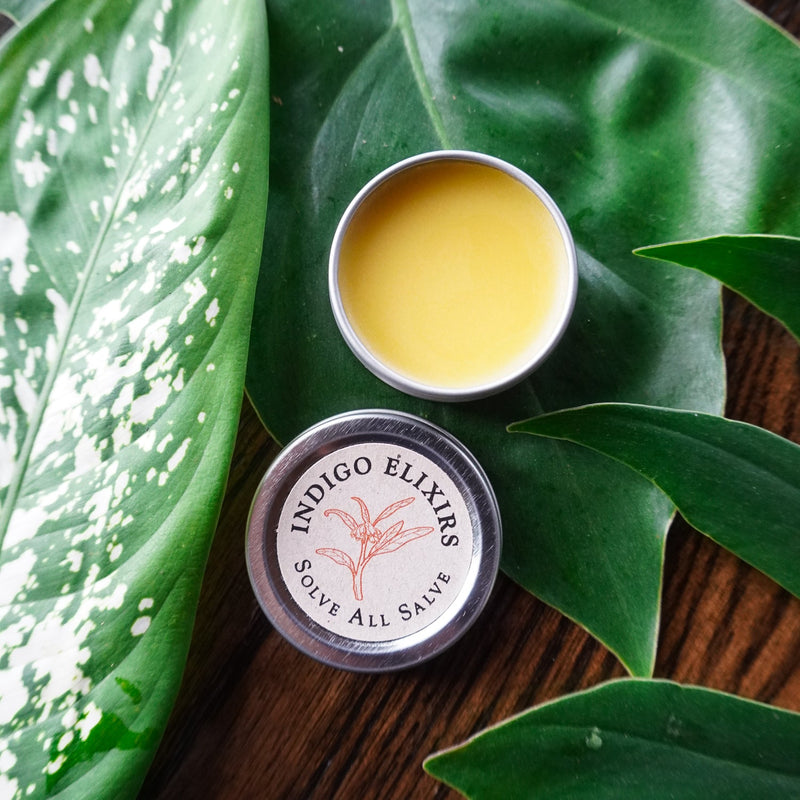 INDIGO ELIXIRS SOLVE ALL SALVE for Abrasions & Irritations Balm