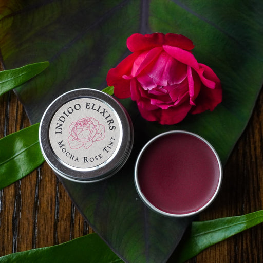 INDIGO ELIXIRS MOCHA ROSE Lip & Cheek Tint Lip Balm