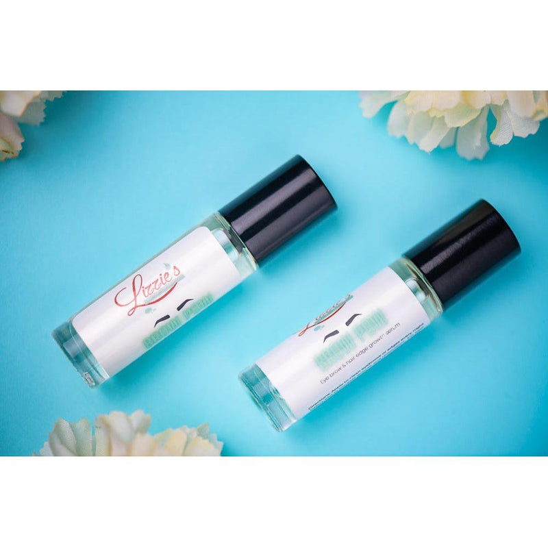 Lizzie's All-natural Products Brow Pow Eyebrow & Edges Growth Serum