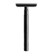 Lather & Wood Shaving Co Safety Razor - Baron Elite - Noir Black Men Grooming, Health