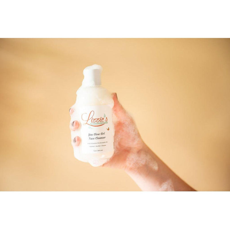 Lizzie's All-natural Products You Glow Girl Facial Cleanser