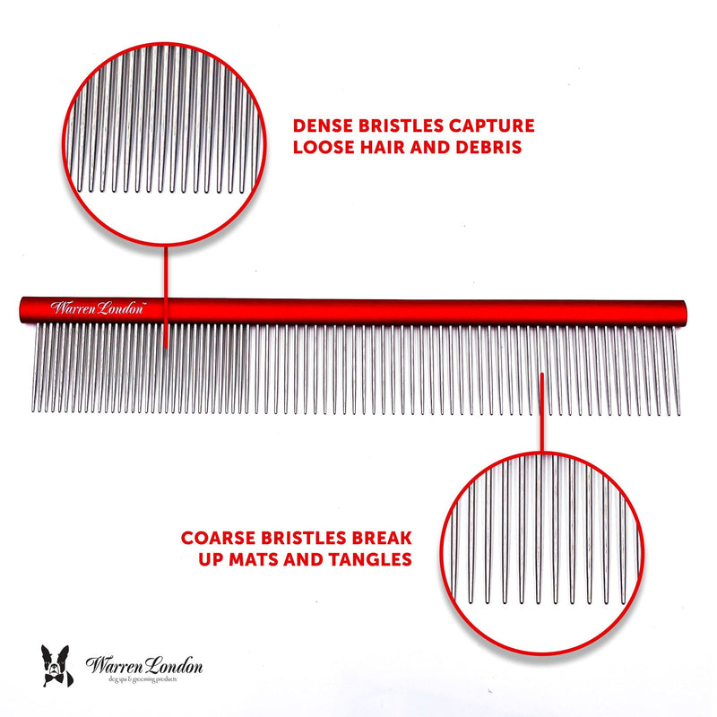 Warren London Detangling Strong Comb Pet Combs & Brushes