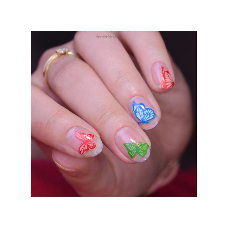 UberChic Beauty Butterflies Stamping Plate