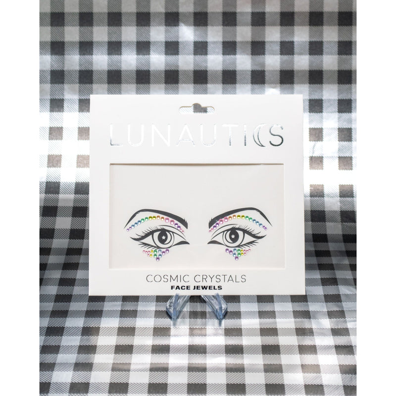 Lunautics Daydream - Rainbow Face Gem Cut Crease Jewels Face Jewel