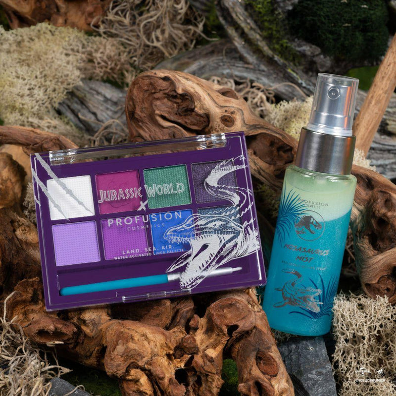 Profusion Cosmetics Jurassic World | Land.Sea.Air Water Activated Liner Palette Eyes