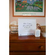 Be A Heart Christian Baby Milestone Calendar calendar