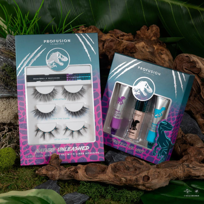 Profusion Cosmetics - Jurassic World | Nature Unleashed 3pc Lash Set - 1oz