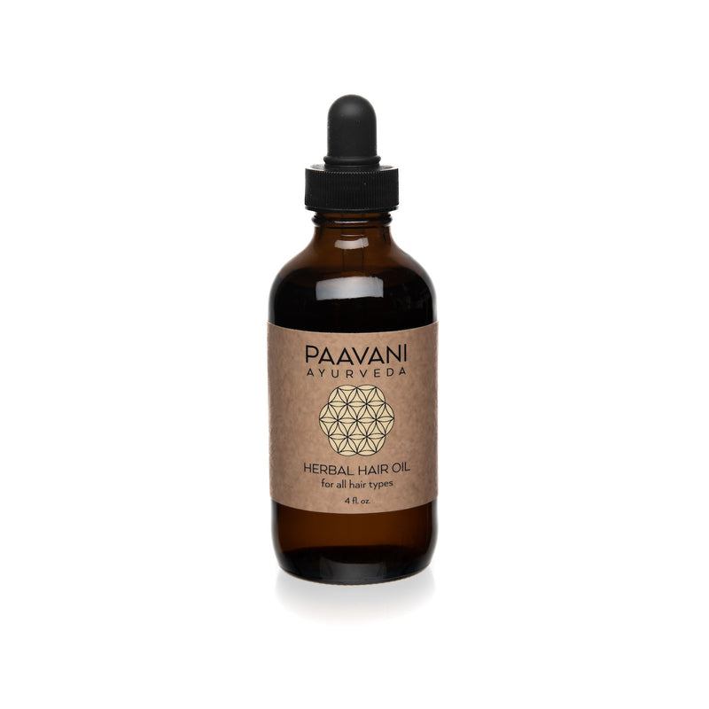 Paavani Ayurveda Herbal Hair Oil | Ayurvedic Scalp & Hair Treatment for Growth, Strength & Shine