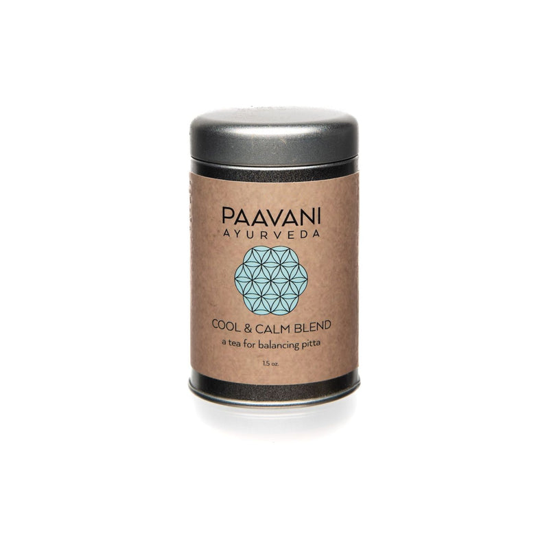 Paavani Ayurveda Cool & Calm Blend | Ayurvedic Tea for Pitta Balance simple