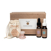 Paavani Ayurveda Radiant Skin Ritual | Ayurvedic Rose Quartz Facial Massage Kit variable