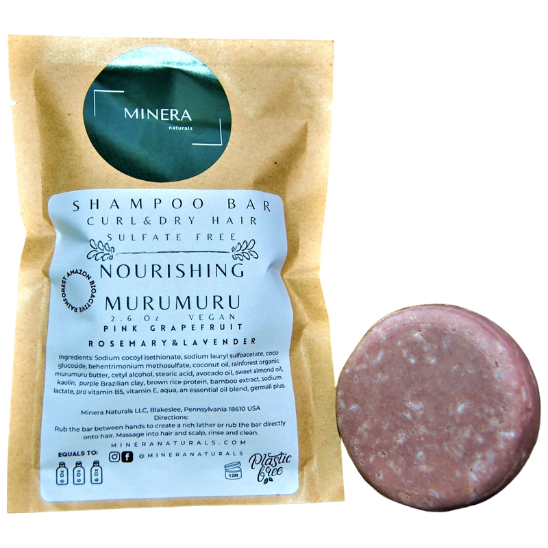 Mineranaturals Nourishing Murumuru Shampoo Bar - Curl & Dry hair