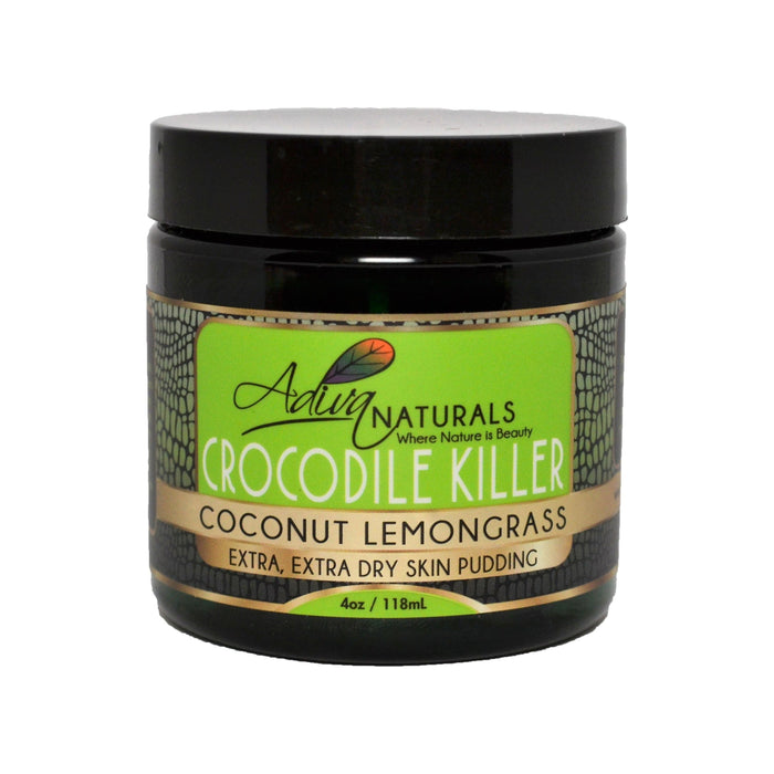 Adiva Naturals - Adiva Naturals - Crocodile Killer Dry Skin Pudding - Coconut Lemongrass (3 sizes)