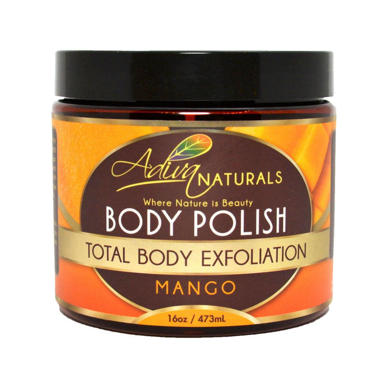 Adiva Naturals Ginger and Sugar Body Polish Scrub - Coconut Rose Scrub