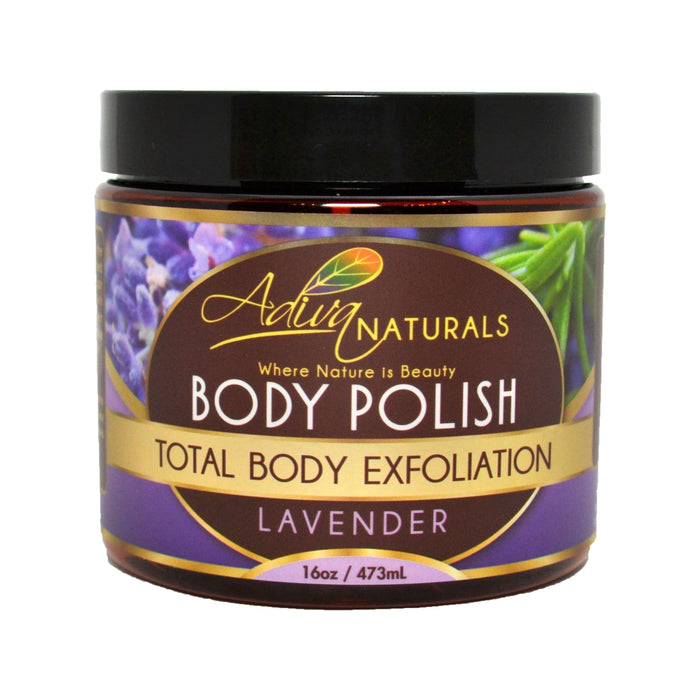 Adiva Naturals - Adiva Naturals - Ginger and Sugar Body Polish Scrub - Lavender