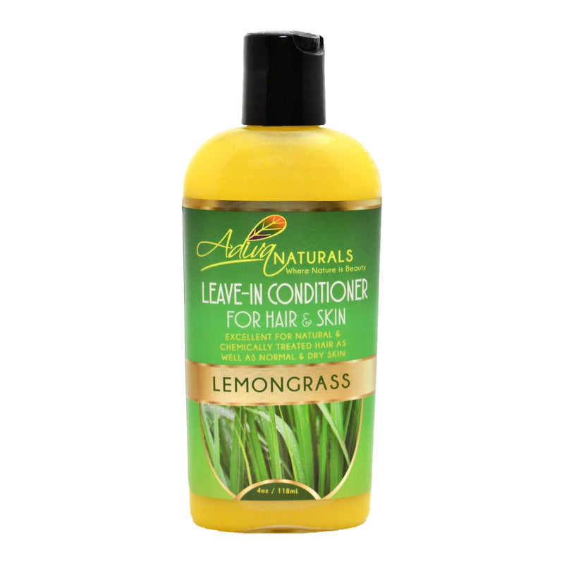 Adiva Naturals Leave-in Conditioner for Hair & Skin - Lemongrass 4oz Leave-in Conditioner