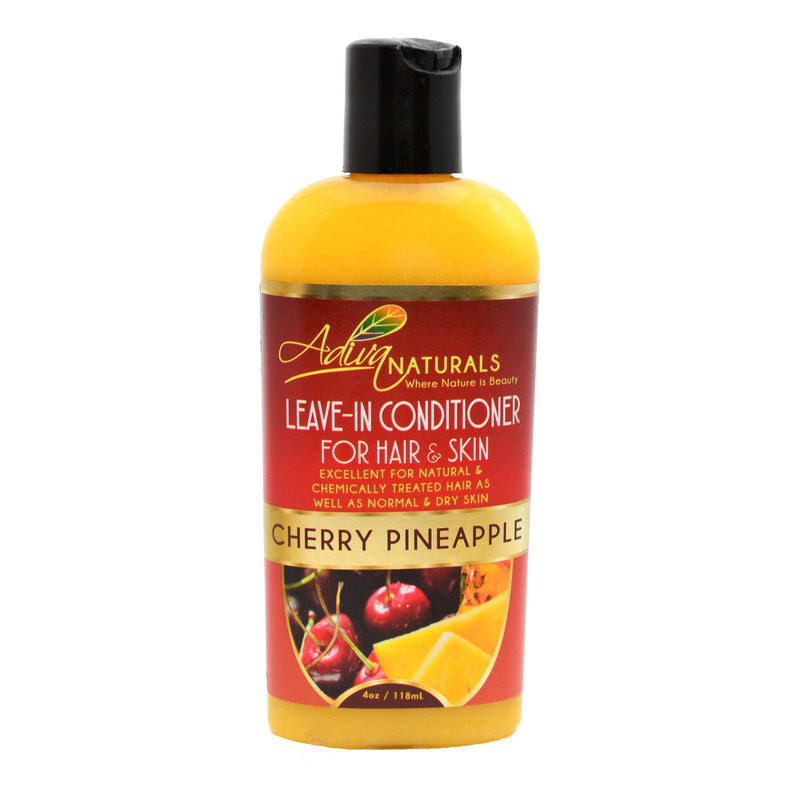 Adiva Naturals Leave-in Conditioner for Hair & Skin - Cherry Pineapple 4oz Leave-in Conditioner