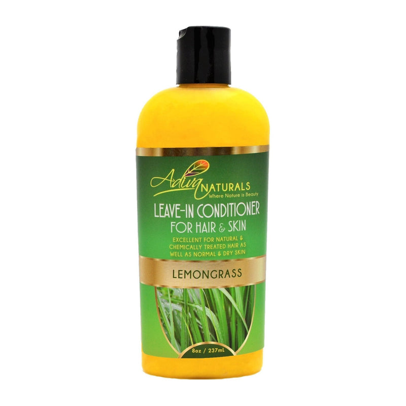 Adiva Naturals Leave-in Conditioner for Hair & Skin - Lemongrass 8oz Leave-in Conditioner