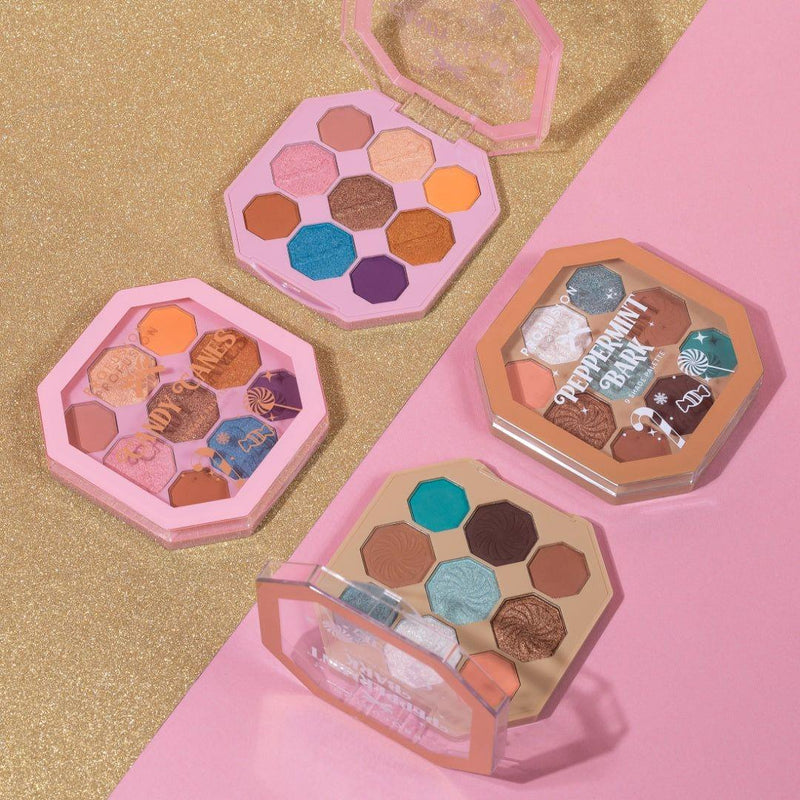Profusion Cosmetics Sweet Holiday | Candy Canes 9-Shade Palette Eyes