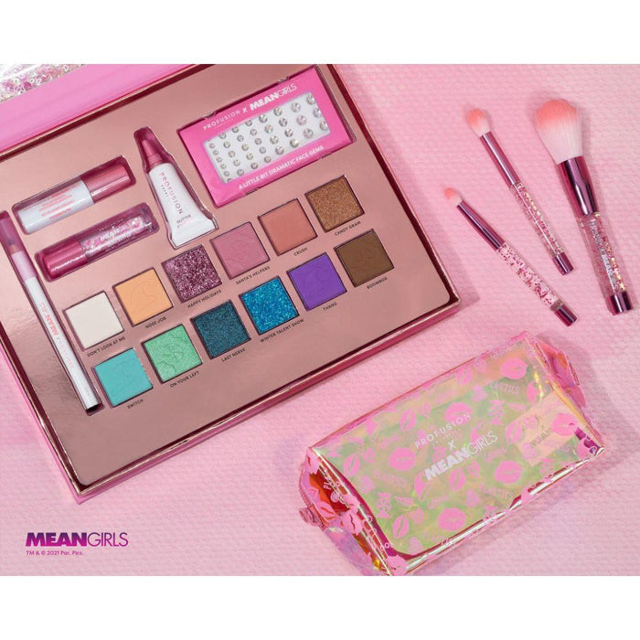 Profusion Cosmetics - Mean Girls | The Plastics 4pc Bag & Brush Set - 1oz