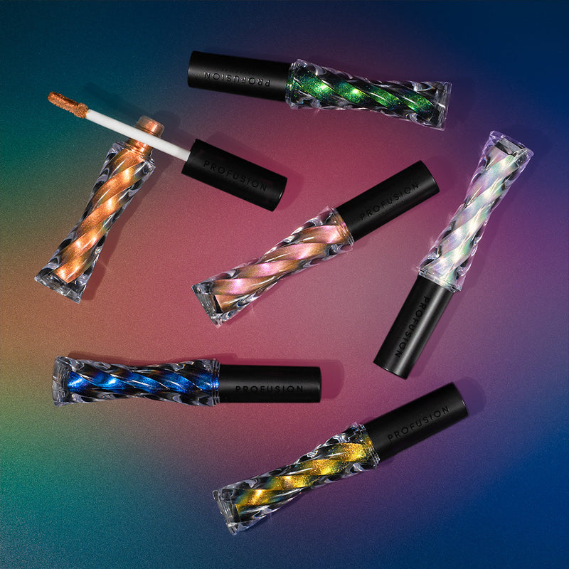 Profusion Cosmetics Prismatic Chrome Liquid Eyeshadow Eyes