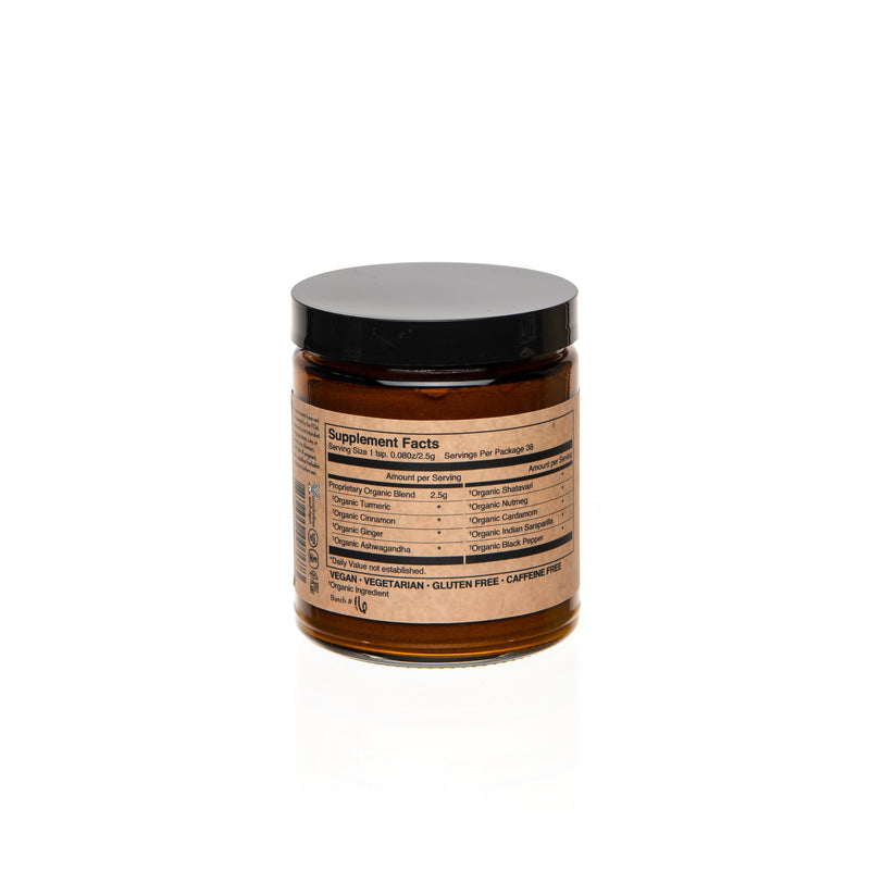 Paavani Ayurveda Golden Milk | Ayurvedic Turmeric Latte Blend with Ashwagandha & Shatavari simple