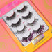 Profusion Cosmetics - It's a Vibe | Lash Fest 4-pair Lash Set - 1oz