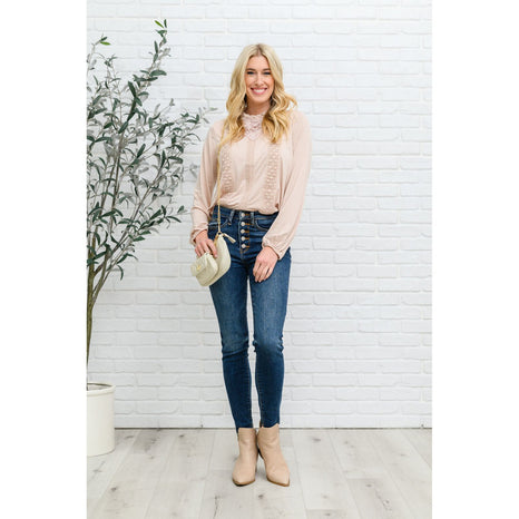 Picture This Top In Blush