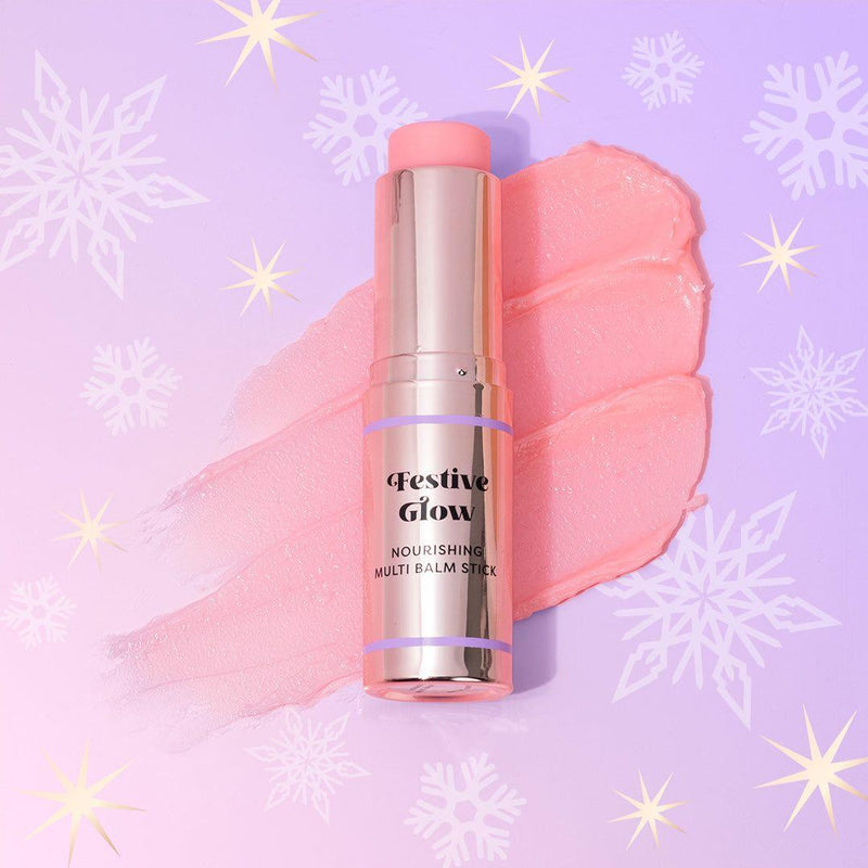 Profusion Cosmetics Frosted Snow Sparkle | Festive Glow Nourishing Multi Balm Stick Eye