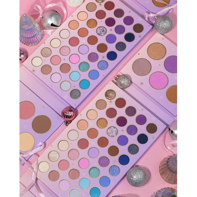 Profusion Cosmetics Frosted Snow Sparkle | 52 Shade Face & Eye Palette Eye