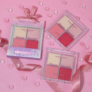 Profusion Cosmetics Frosted Snow Sparkle | Snow Angel Eyeshadow Eye