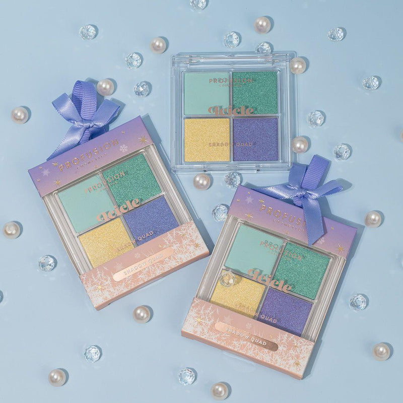 Profusion Cosmetics Frosted Snow Sparkle | Icicle Eyeshadow Eye