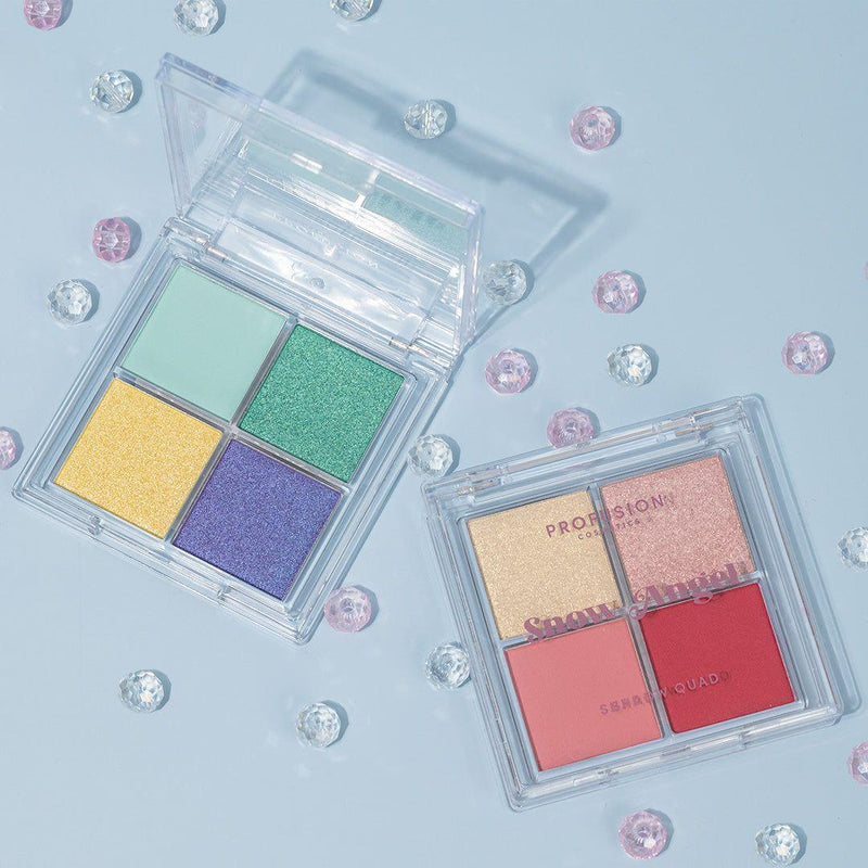 Profusion Cosmetics Frosted Snow Sparkle | Icicle Eyeshadow Eye